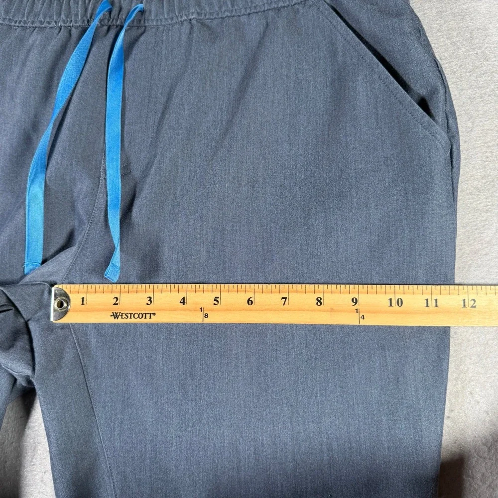 FIGS Technical Collection Scrub Joggers Mens XL Short Gray M23SW2016S Drawstring